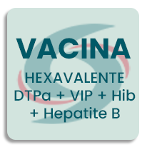 HEXAVALENTE ( DTPa + VIP + Hib + Hepatite B